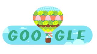 Google y el doodle con el que le da la bienvenida a la primavera