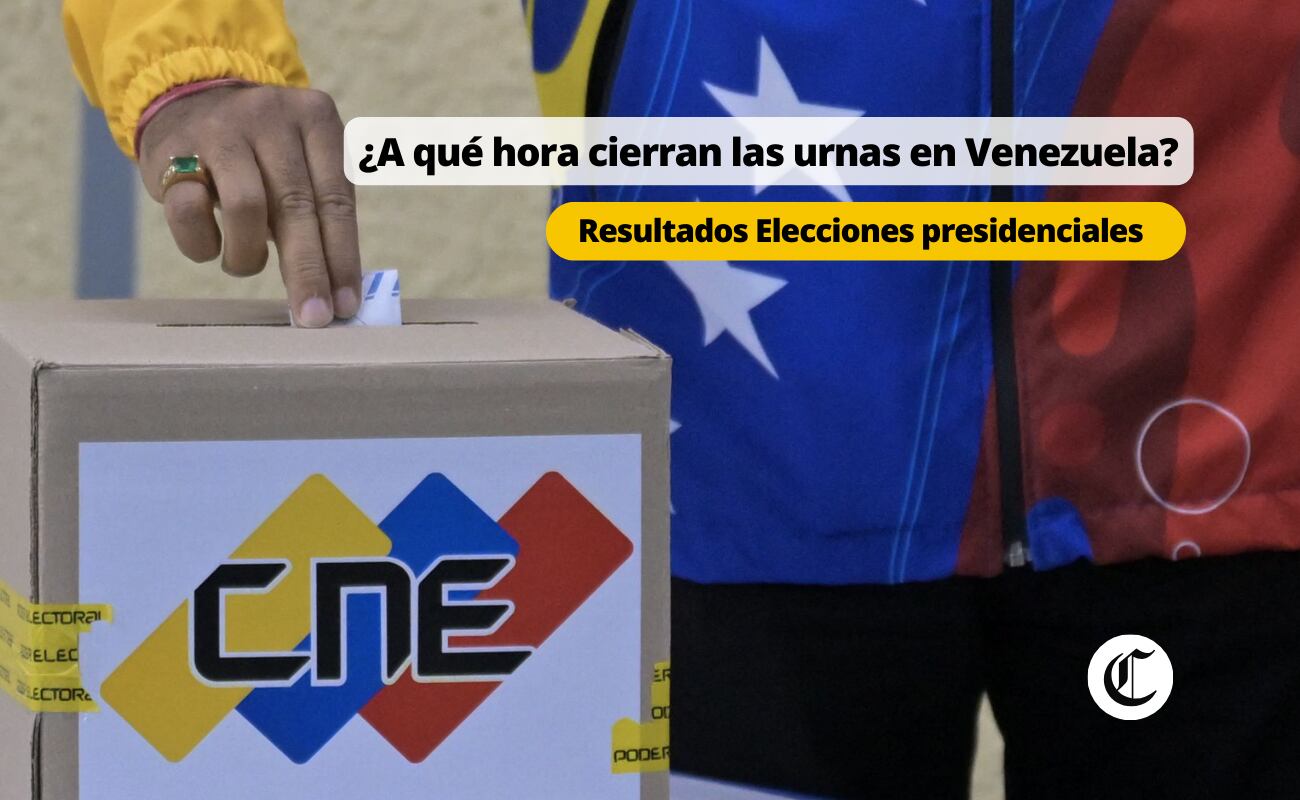 A qué hora se darán los resultados oficiales de las Elecciones presidenciales en Venezuela | Foto: AFP/ Composición EC