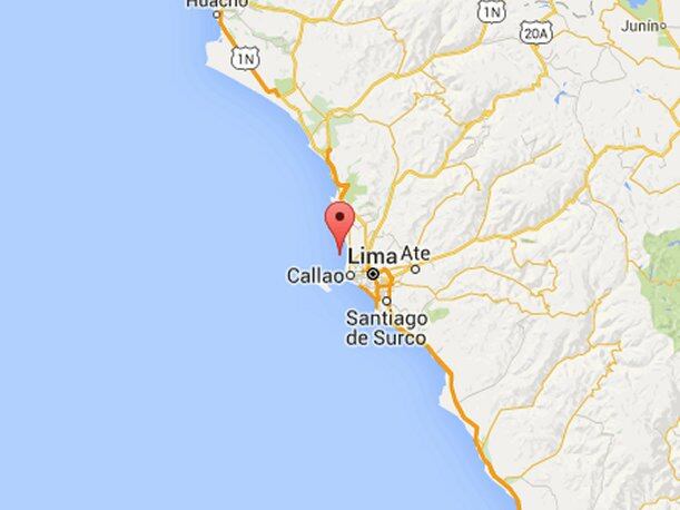 Sismo fue percibido en el Callao. (Foto: IGP)