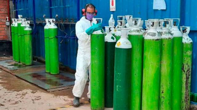 COVID-19: San Borja aprobó la instalación de una planta de oxígeno que realizará servicio delivery de recarga de balones
