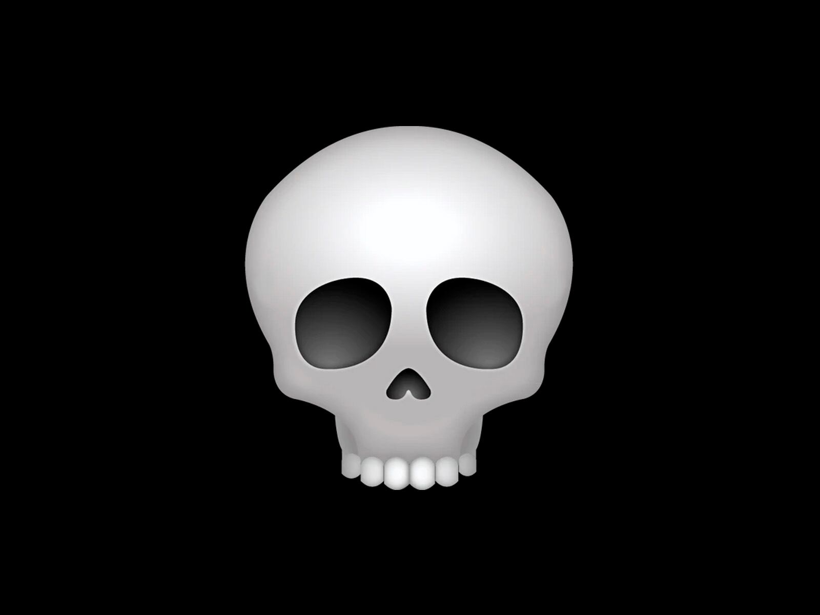 WHATSAPP | Esto es lo que significa el emoji del cráneo en WhatsApp. Aquí te lo contamos. (Foto: Emojipedia)