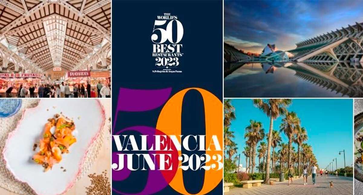 Valencia recibirá a los mejores del mundo para The World’s 50 Best Restaurants 2023.