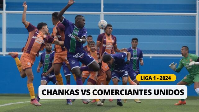 Resultado, Comerciantes Unidos vs Los Chankas vs: 3-2, así finalizó el partido de la liga 1 Te Apuesto 2024