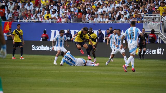 Cuánto quedó Ecuador vs. Argentina por partido amistoso