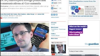 Edward Snowden y una nueva revelación: Reino Unido espió delegaciones en G-20 