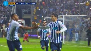 Luis Aguiar: precisión, potencia y gol para el 1-1 entre Alianza Lima y San Martín