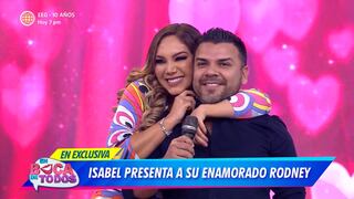 Isabel Acevedo presentó a su novio Rodney Rodríguez en TV por primera vez | VIDEO