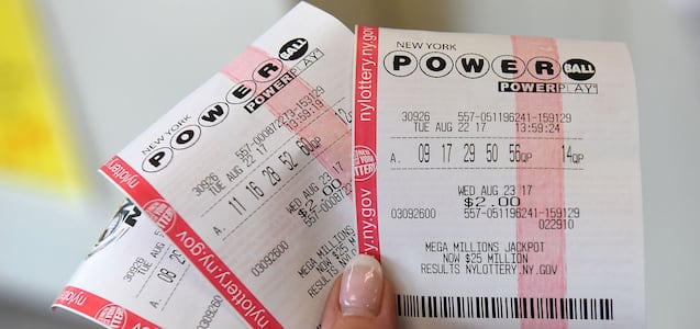 ¿Cuánto gano si saco dos números en el Powerball?