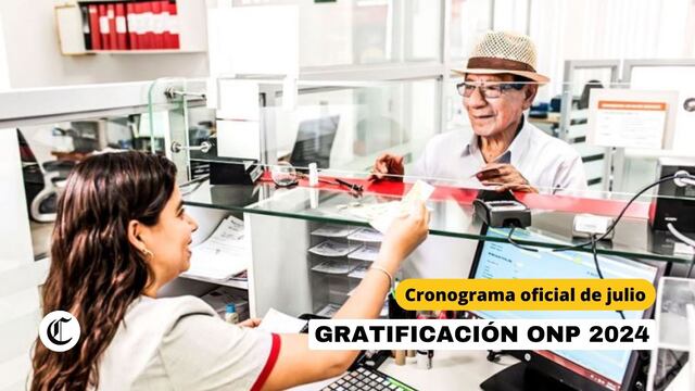 El pago de la gratificación ONP para este julio 2024 ya inició y aquí puedes revisar el cronograma oficial. Foto: Edición EC