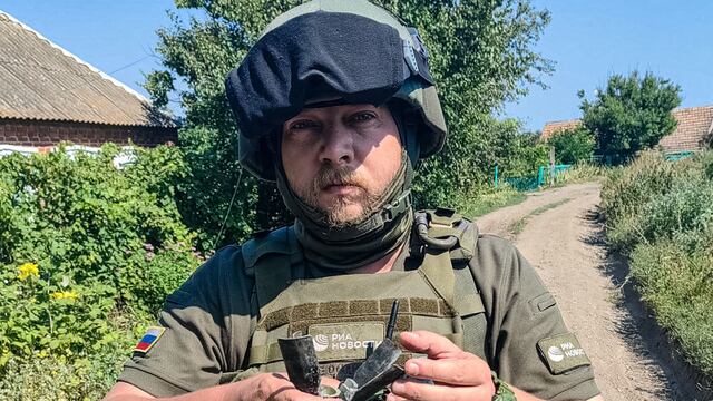 Periodista de agencia rusa muere tras ataque a su auto en la región de Zaporiyia