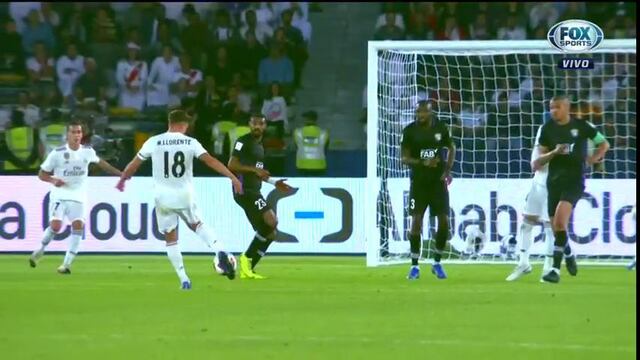 Real Madrid vs. Al Ain: el cañonazo de Marcos Llorente para el 2-0 | VIDEO