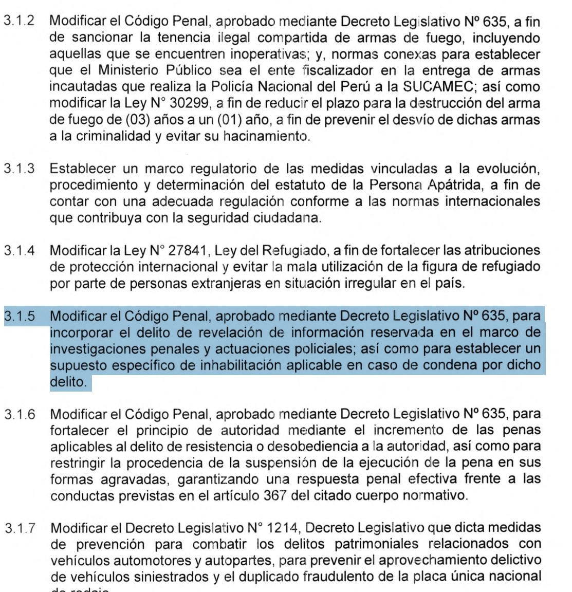 El Gobierno presentó ante el Congreso el proyecto de ley para que se le otorgue facultades especiales para legislar en distintas materias.