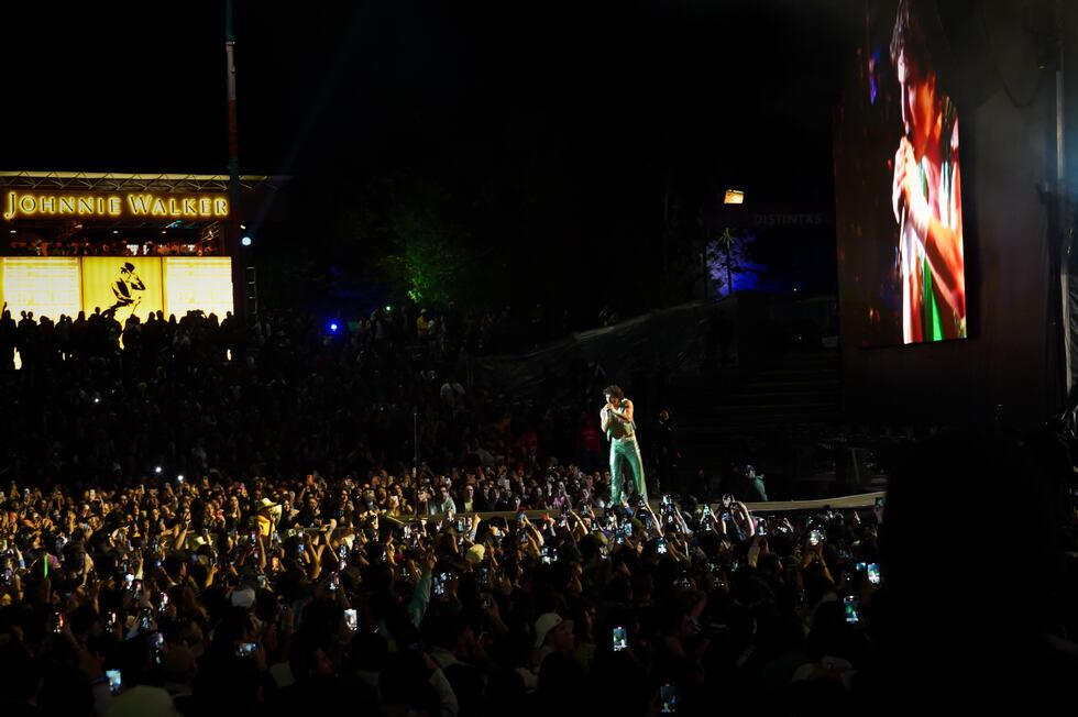 Benson Boone cantó ante más de 10 mil personas. (Foto: Cortesía de Narda K. Lozano)