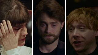 “Harry Potter: regreso a Hogwarts”: Emma Watson, Daniel Radcliffe y Rupert Grint lloran al recordar a sus compañeros fallecidos