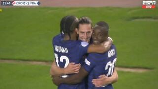 Rabiot anotó el 1-0 de Francia sobre Croacia por la Liga de Naciones | VIDEO