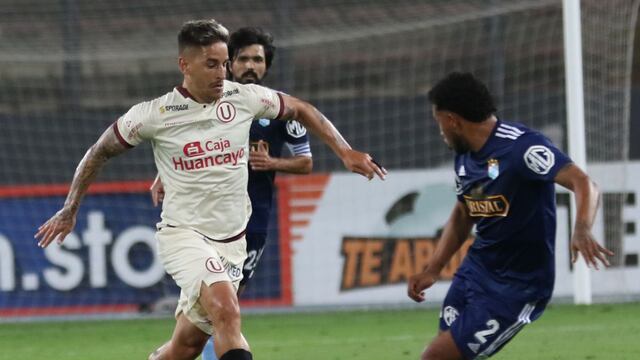 Universitario perdió 2-1 con Sporting Cristal en el Estadio Nacional y se aleja del título de la Liga 1 - 2020