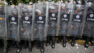 Venezuela: la policía chavista se despliega en el este y oeste de Caracas antes de la gran marcha de la oposición