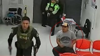 Barranca: delincuente roba banco y se esconde en policlínico fingiendo ser paciente | VIDEO
