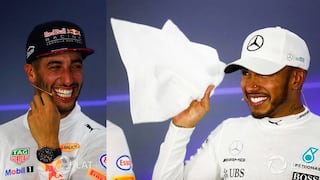 ¡Papelón! A Ricciardo se le escapó una flatulencia en plena conferencia