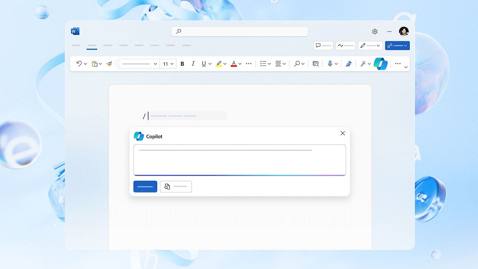Word cuenta ahora con Copilot, un asistente con inteligencia artificial. (Foto: Microsoft)