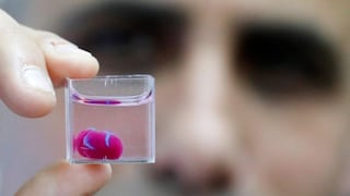 Científicos israelíes crean un corazón que palpita desde una impresora 3D| FOTOS