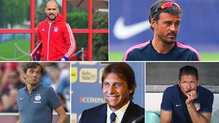 Guardiola, Inzaghi y Simeone: los técnicos Sub 45 de esta era