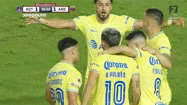 Goles del América: Diego Valdés y Henry Martín anotaron el 2-1 ante Mazatlán | VIDEO