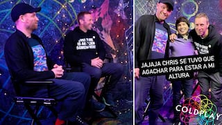 Coldplay: Chris Martin se sorprende por peculiar ‘outfit’ de Bruno Pinasco “En 23 años nadie jamás la ha usado”