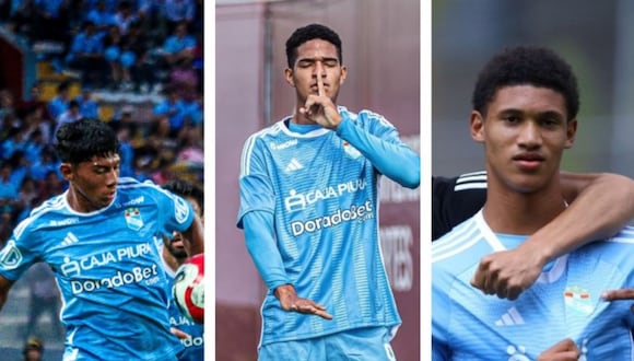Maxloren Castro (16), Mateo Rodríguez (17) y Matías Martínez (16) son considerados como las nuevas joyas de Sporting Cristal y vienen destacando en Ecuador.