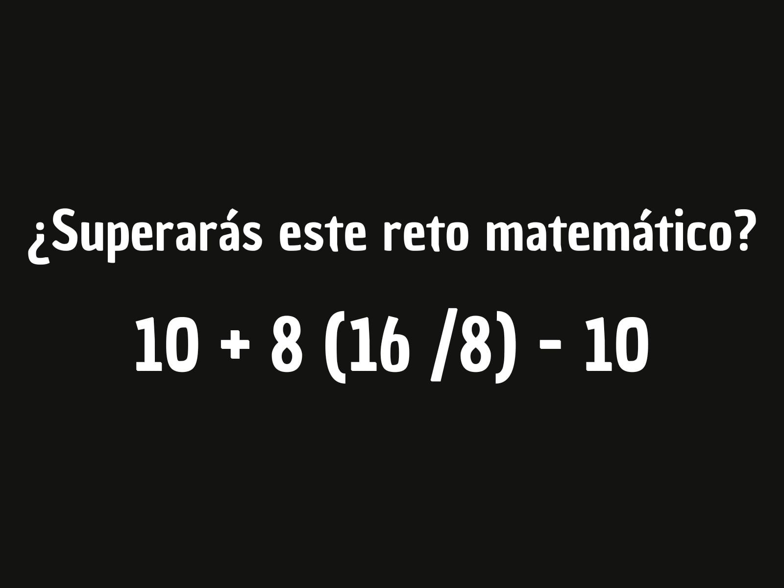 Reto matemático: No tienes mucho tiempo para desarrollar este problema. Usa todo tu razonamiento para ganar. (Creación: Mag)