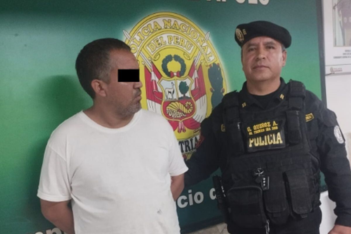 El investigado permanece detenido en la comisaría de Apolo | Foto: Policía Nacional del Perú