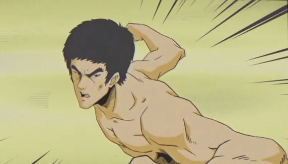 Bruce Lee tendrá su propio anime que estrenaría entre el 2024 y 2025. (Foto: Captura de video)