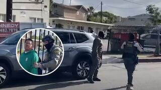 El tenso momento en que ICE ingresa a un complejo de apartamentos en California para detener inmigrantes: “¡La migra está aquí!”