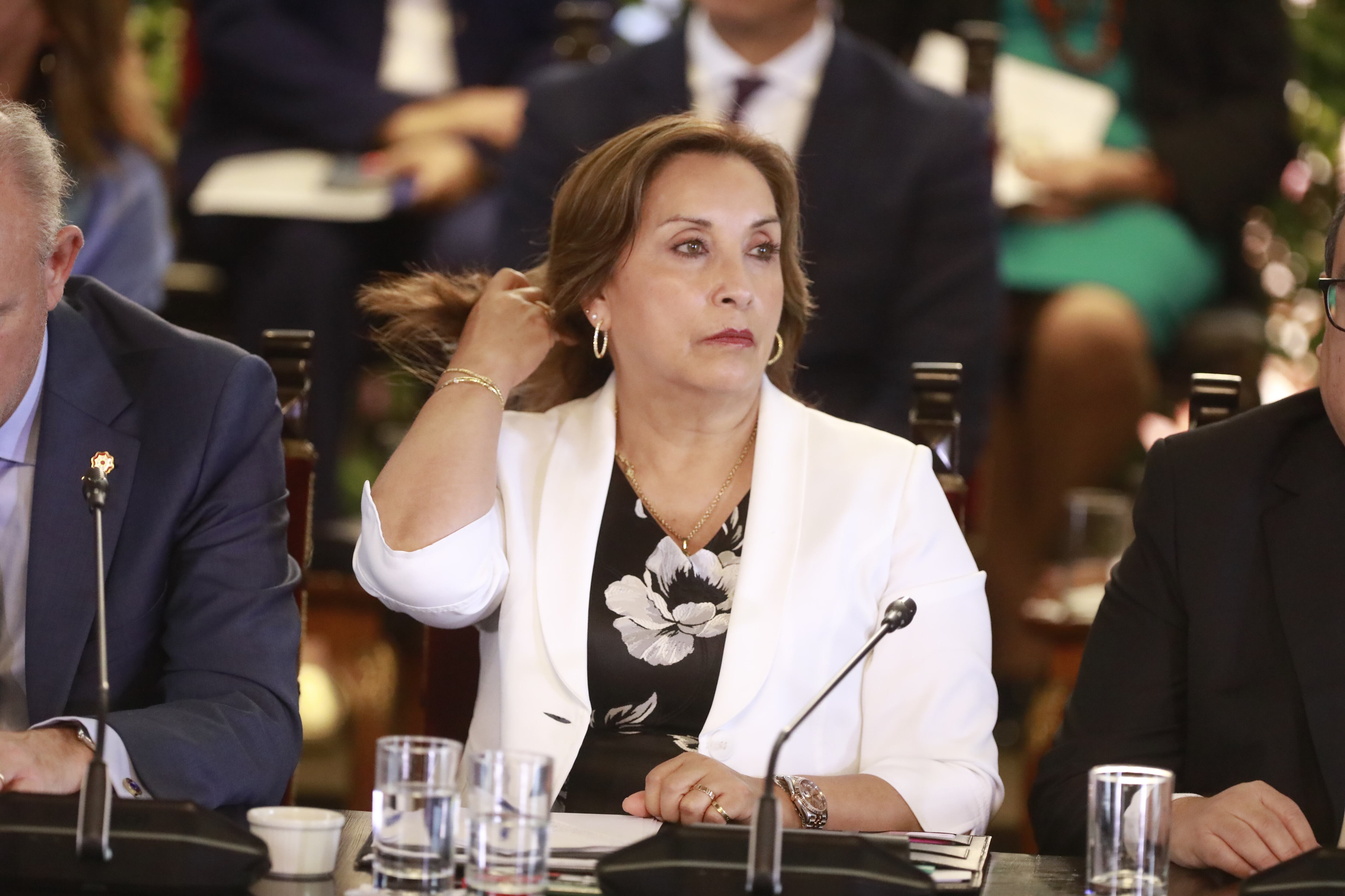 Dina Boluarte. Foto: Julio Reaño/@Photo.gec