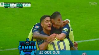 Alejandro Zendejas anotó el 3-1 de América sobre Puebla | VIDEO