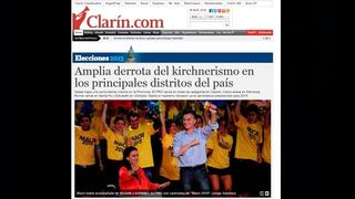 Elecciones en Argentina: la caída del kirchnerismo y la victoria de Sergio Massa vista por la prensa [FOTOS]