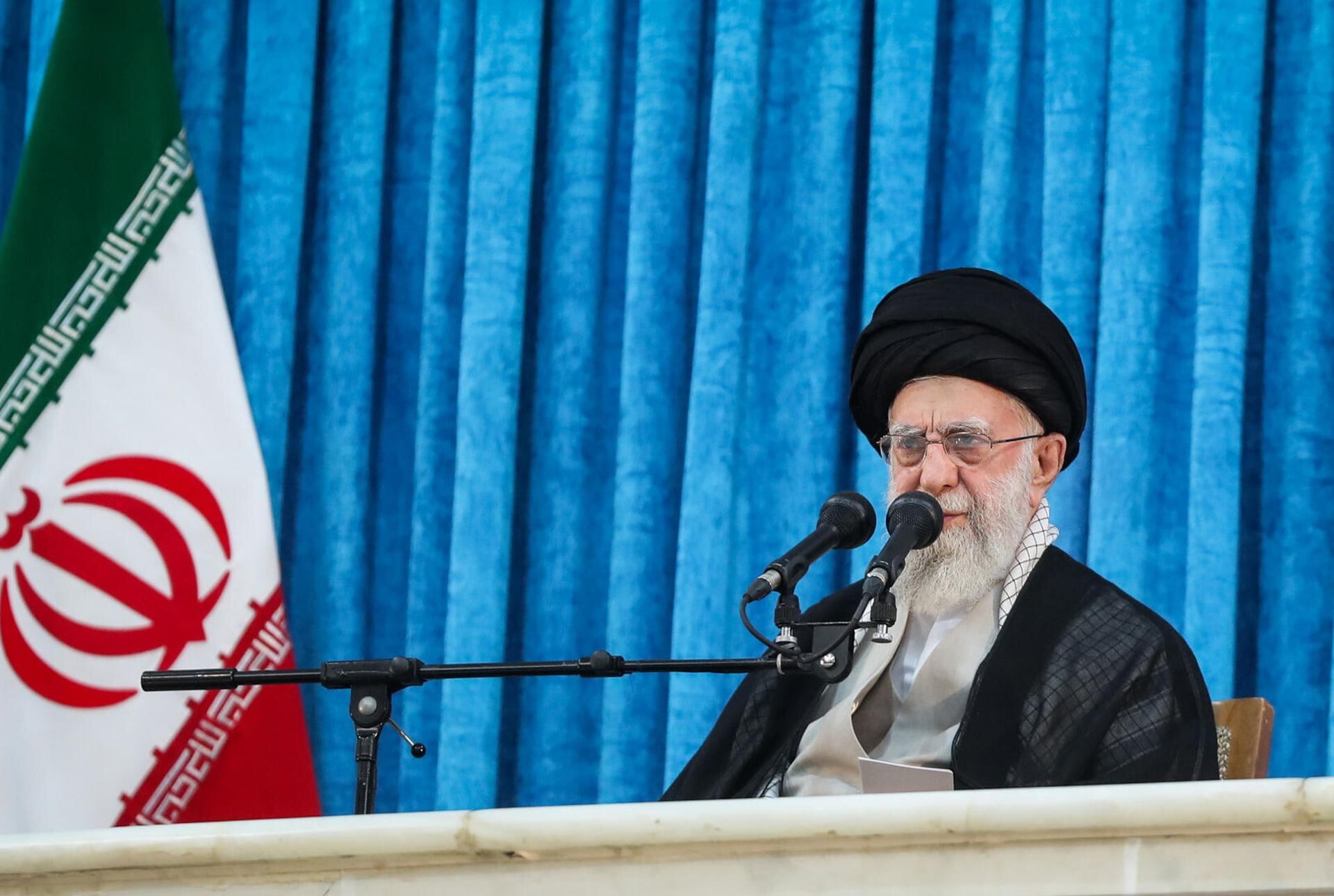 El lider supremo de Irán, el ayatolá Ali Jamenei. (EFE).