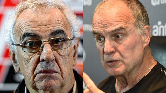 Jorge Fossati y Marcelo Bielsa se enfrentaron una sola vez como técnicos en toda la historia. (Foto: Composición GEC)