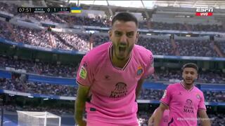 Sorpresa en el Bernabéu: Joselu anotó 1-0 de Espanyol vs. Real Madrid | VIDEO