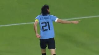 Doblete de Cavani para el 3-0 de Uruguay sobre México en un encuentro amistoso