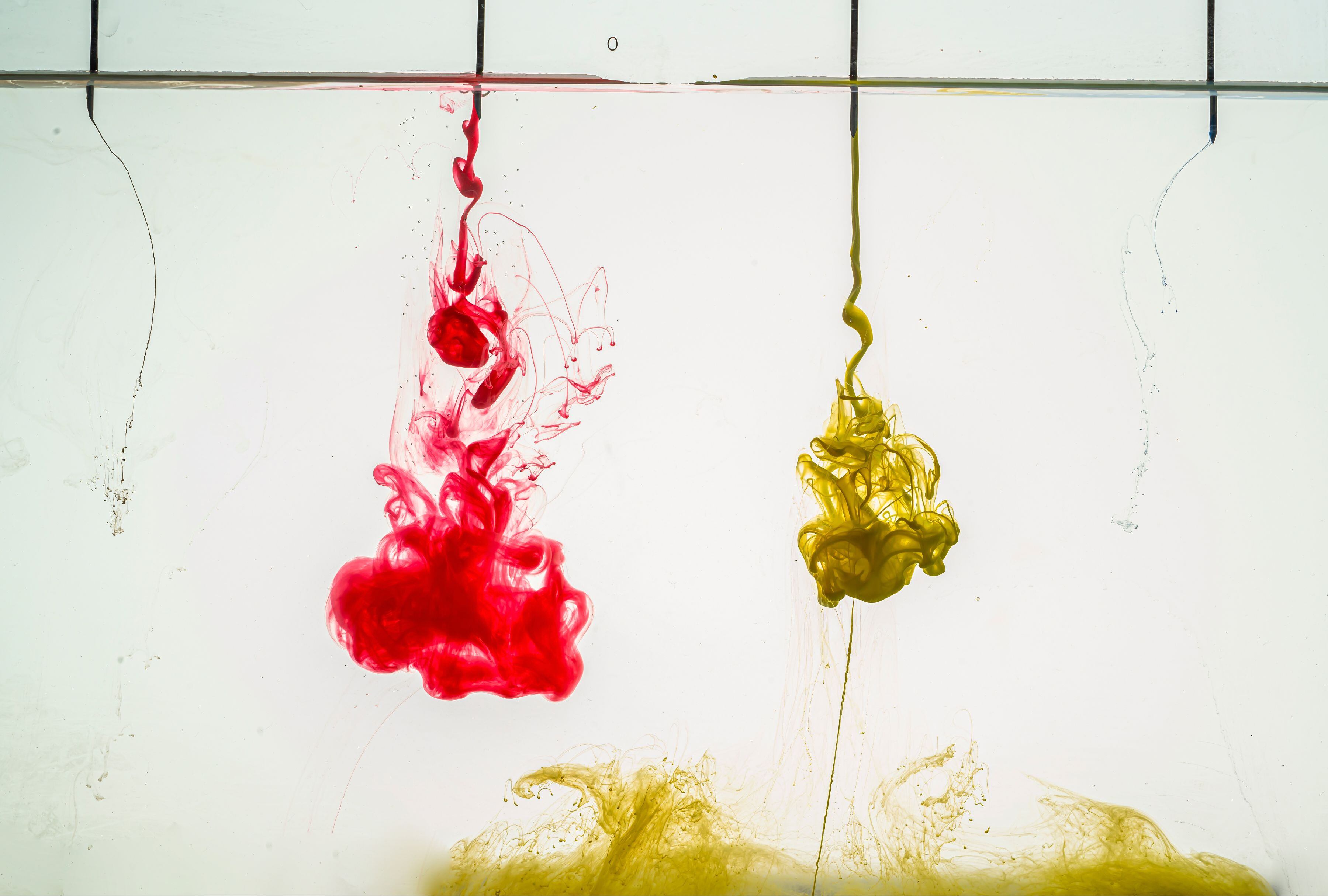 Representación de la tinta en el agua. (Foto: Krle/iStock)