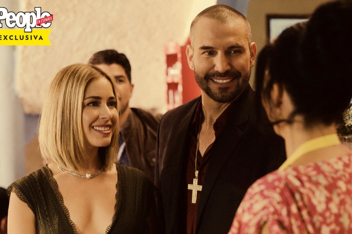 Rafael Amaya y Carmen Aub juntos en la temporada 8 de "El señor de los cielos" (Foto: Telemundo)
