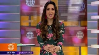 Silvia Cornejo apareció en televisión tras ‘ampay’ al padre de su hijo | VIDEO