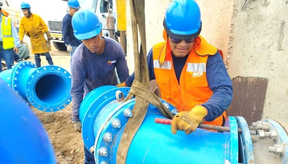 Se realizarán trabajos de mantenimiento del sistema de almacenamiento de agua potable. Foto: Sedapal/X
