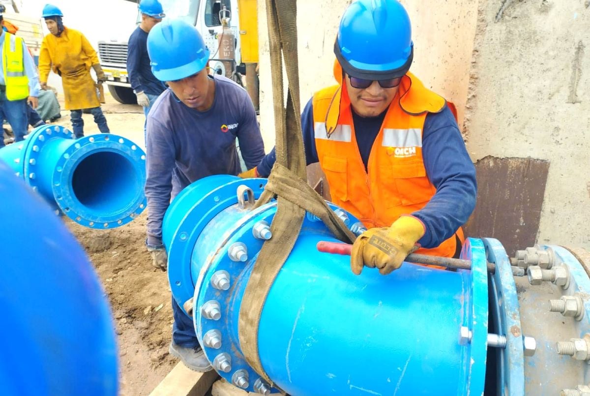 Se realizarán trabajos de mantenimiento del sistema de almacenamiento de agua potable. Foto: Sedapal/X
