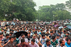 ¡Locura en Bangladesh! Así celebró la clasificación de Argentina a la semifinal