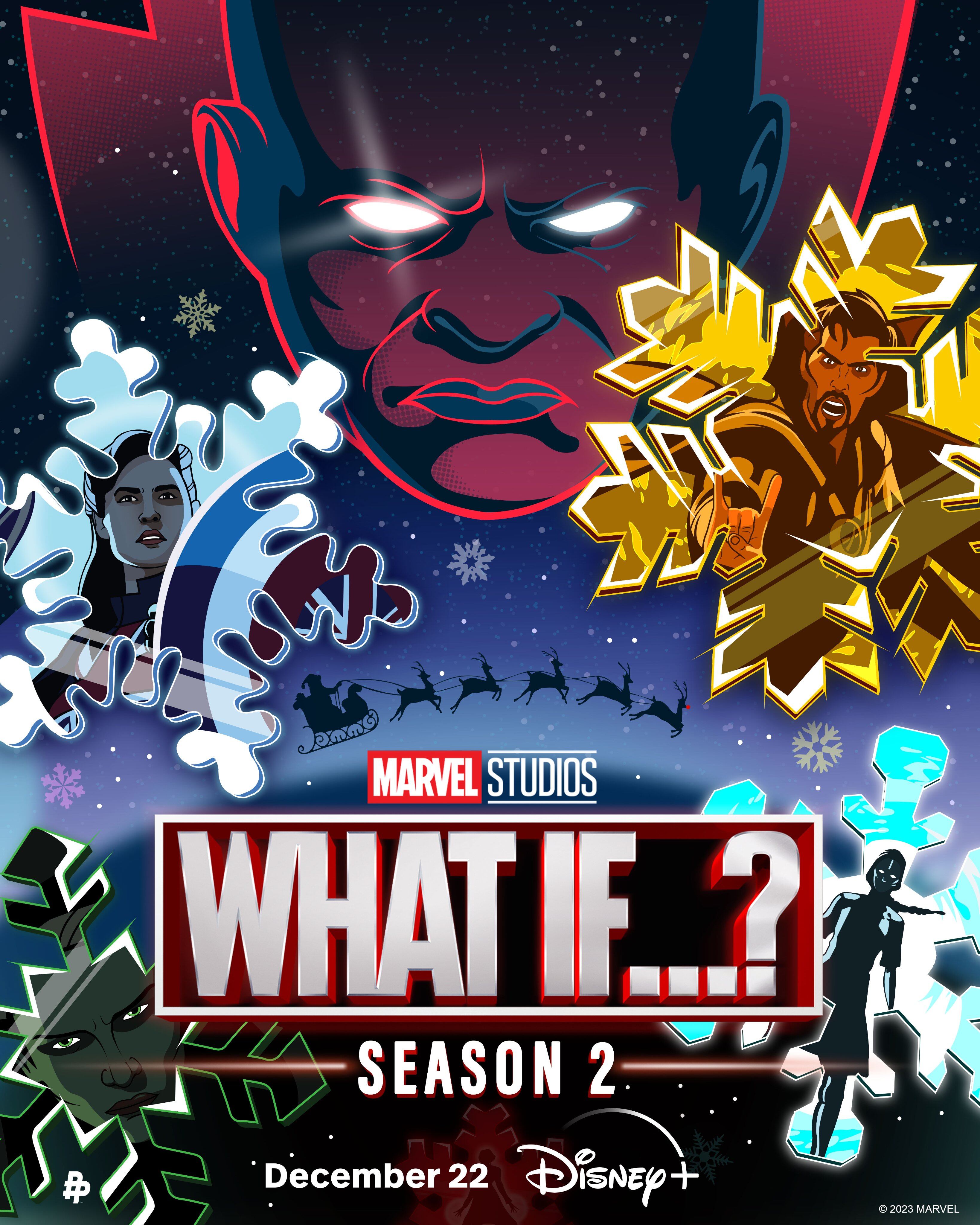 El lanzamiento de los capítulos de la temporada 2 de "What If...?" coincide con las celebraciones de fin de año 2023 (Foto: Marvel Studios)