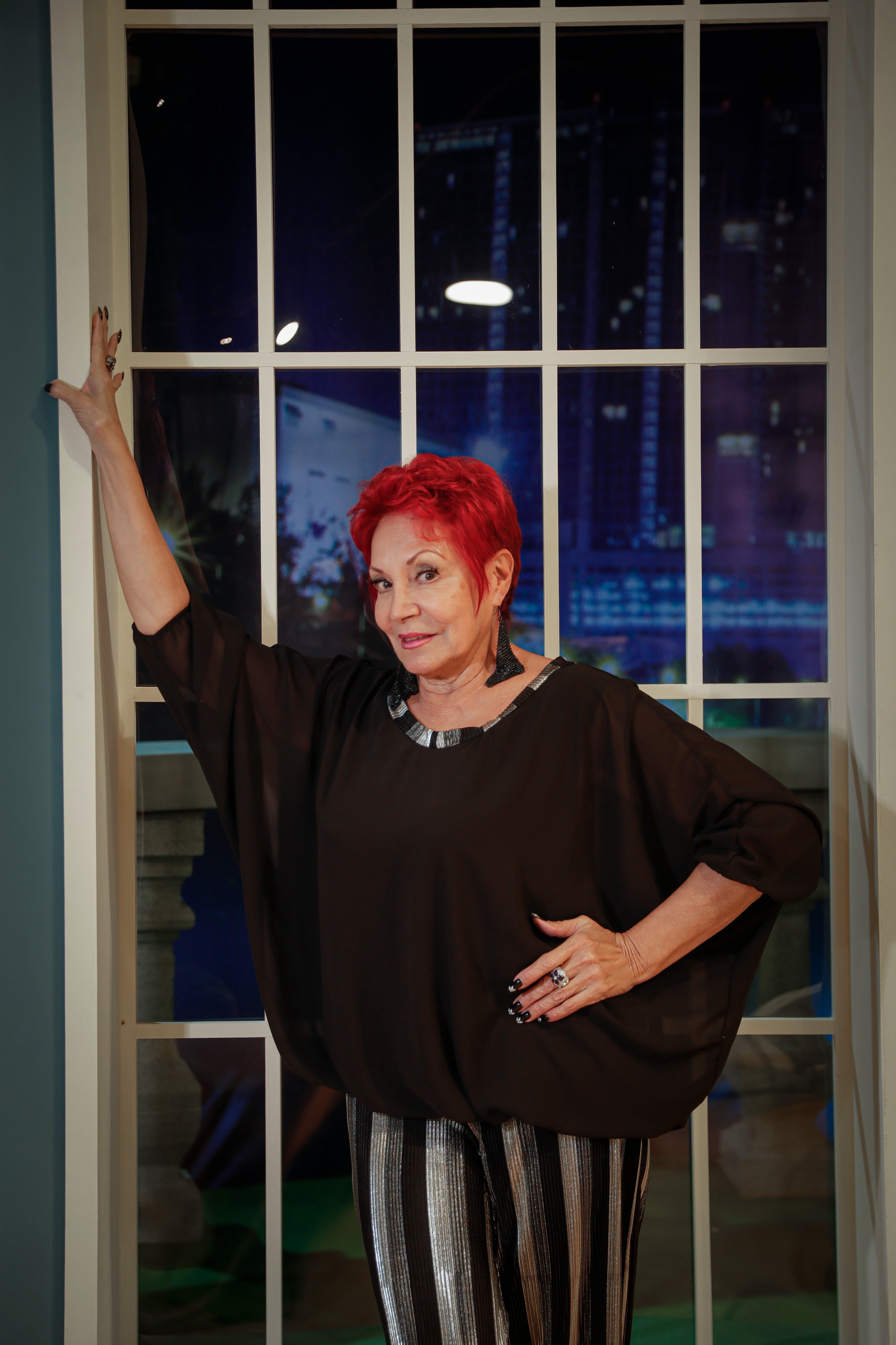 Teddy Guzmán nunca se sintió sensual, pero le halaga que la gente crea que lo es. (Foto: Hugo Pérez)