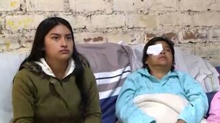 Santa Anita: mujer que perdió ojo tras caerle una piedra recibe amenazas por denunciar la agresión