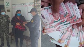 Cajamarca: militar devuelve billetera con 1000 soles a madre de familia